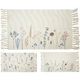 ALFOMBRA FLECOS RAMAS 60X90 CM SURTIDA