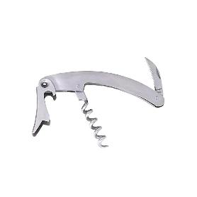 SACACORCHOS 2 GOLPES ACERO INOXIDABLE