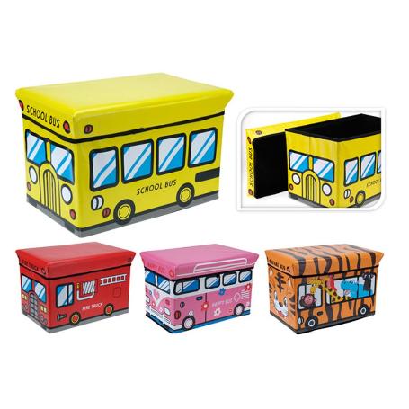 CAJA ORGANIZADORA AUTOBUS 49X31X31CM