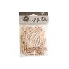 PINZAS ROPA MADERA 25 MM 50 PIEZAS