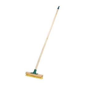 CEPILLO RAIZ MADERA 24 CM + MANGO