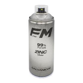 PINTURA SPRAY ZINC MATE 400ML