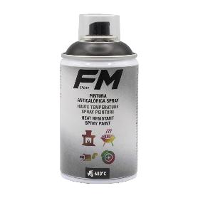 PINTURA SPRAY ANTICALORICA NEGRA 600º 250ML