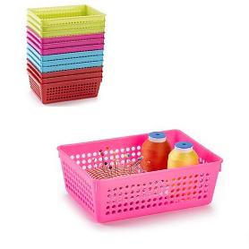 CESTA COLADOR 18X13X6,5 CM 11473 SURTIDA