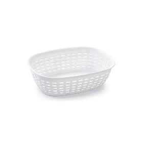 CESTA PANERA RATTAN BLANCA