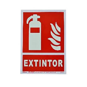 CARTEL 29,7X21 CM EXTINTOR 2018L