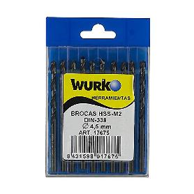 BROCAS ACERO HSS 4,5 MM AFILADAS