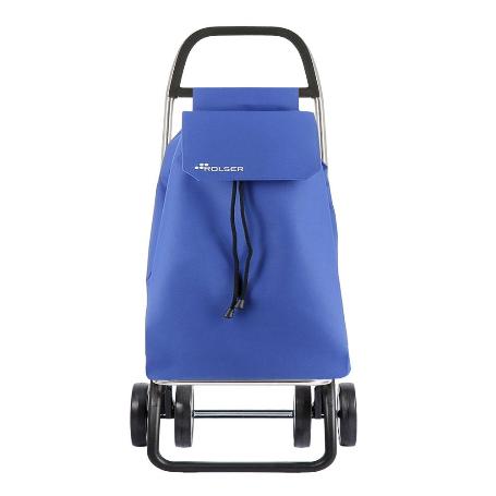 CARRO COMPRA SAQUET LN 4 RUEDAS AZUL