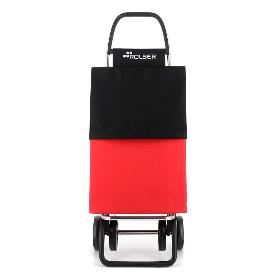 CARRO COMPRA BASIC LN4 ROJO ROLSER