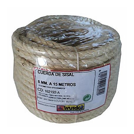 MAROMA SISAL 8 MM 4 CABOS 15MT