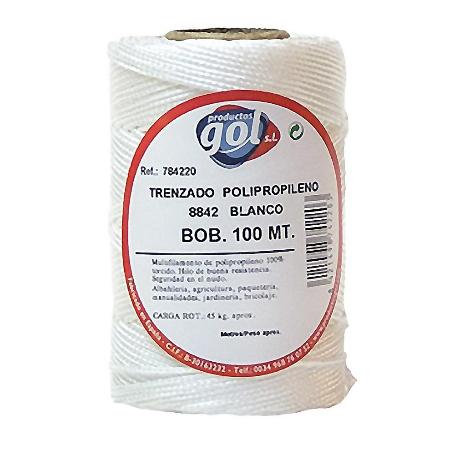 CUERDA LINEA TRENZADA 8842 BLANCA 100MT