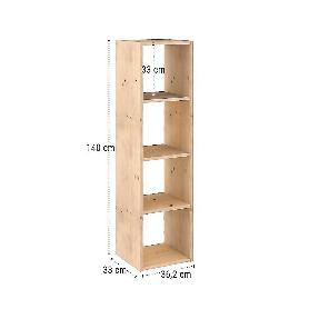 ESTANTERIA DINAMIC 1400X360X330 4 BALDAS