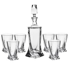 WHISKY 6 VASOS 340 ML + BOTELLA 850 ML