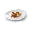 PLATO FUENTE STEAK GRANGUSTO 32X26 CM
