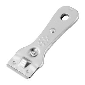 RASQUETA VITRO METAL + 5 RECAMBIOS