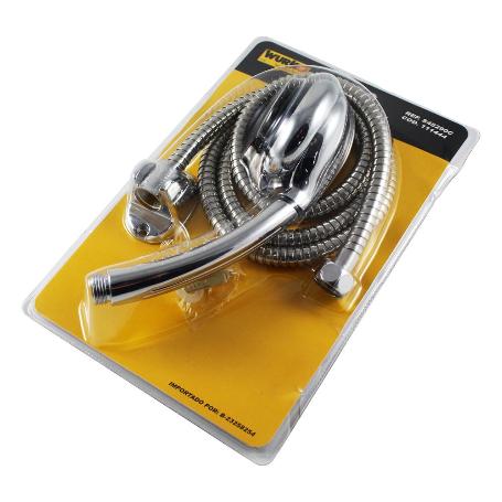 MANGO DUCHA INOX  5 POSICIONES+FLEXO 1.5