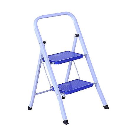 TABURETE 2 PELDAÑOS TUBO CUADRADO