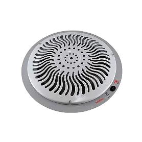 BRASERO SEGURIDAD CALOR NEGRO 400/800W B800