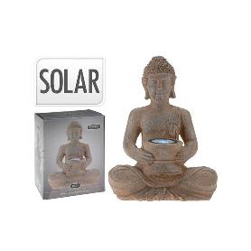BUDA LUZ SOLAR 22X31 CM PLATA