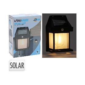 APLIQUE SOLAR DETECTOR MOVIMIENTO 12X6X17 CM