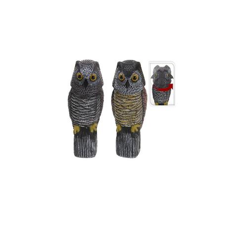 BUHO ESPANTAPAJAROS 38 CM