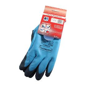 GUANTE DOBLE CAPA LATEX AFELPADO APTO FRIO EXT. T-9