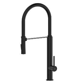 MONOMANDO FREGADERO VERT. PILOT 2 NEGRO