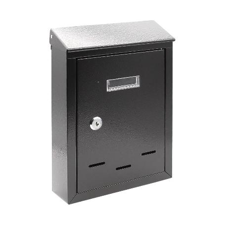 BUZON METAL EXTERIOR NEGRO PW178