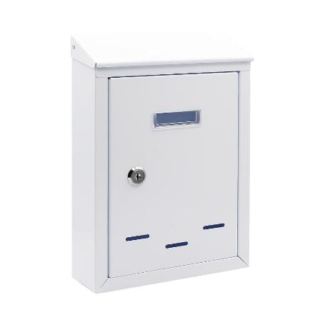 BUZON METAL EXTERIOR BLANCO PW178