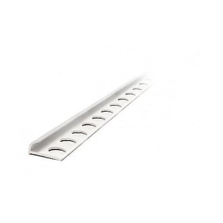 GUARDACANTOS 2.60MT.PVC BLANCO