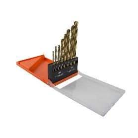 BROCAS ACERO HSS 3 A 10 MM ( 8 BROCAS )