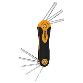 LLAVES ALLEN PLEGABLES 8 MEDIDAS