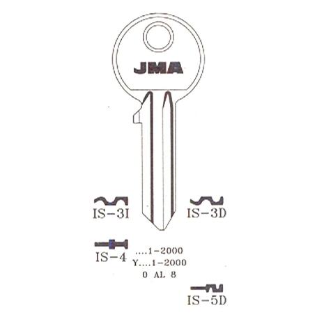 LLAVIN IS-3D ACERO A (56WURKO)