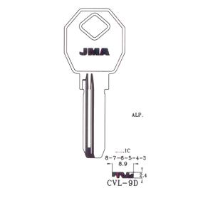 LLAVIN CVL-9D SEGURIDAD LATON