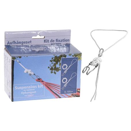 ACCESORIOS FIJACION HAMACA