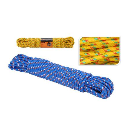 CUERDA TRENZADA 25 METROS SURTIDA