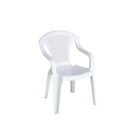 SILLON RESINA REJILLA 8106 BLANCO