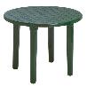 MESA RESINA REDONDA 90 CM VERDE 4024V
