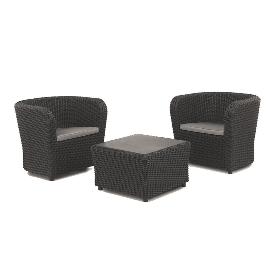 TRESILLO NOVA TETE A TETE GRAFITO