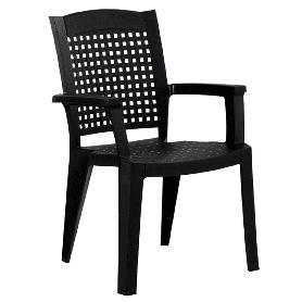 SILLON RESINA METAL ANTRACITA