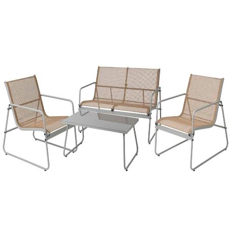 TRESILLO METAL TXT 4 PIEZAS