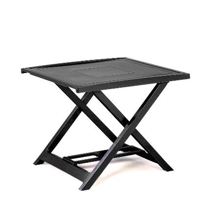 MESA PLEGABLE ARNO ANTRACITA 50X47X65 CM