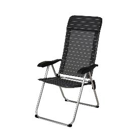 SILLON PLEGABLE POSICIONES 69X58X111 CM GRIS