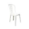 SILLA RESINA BISTRO BLANCA 8070