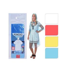 PONCHO ADULTOS TRANSPARENTE SURTIDO
