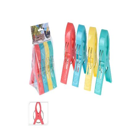 PINZAS TOALLA 4 PIEZAS