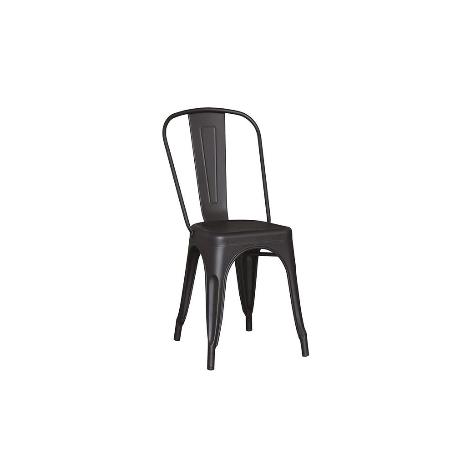 SILLA METAL 801 NEGRA
