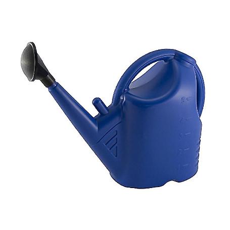 REGADERA PLASTICO AZUL 5 LITROS