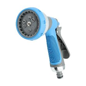 PISTOLA RIEGO 9 FUNCIONES AZUL