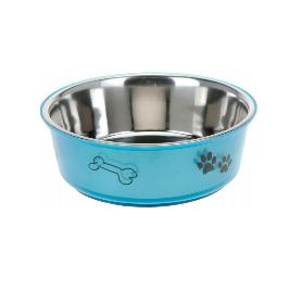 COMEDERO INOXIDABLE COLOR 17 CM SURTIDO